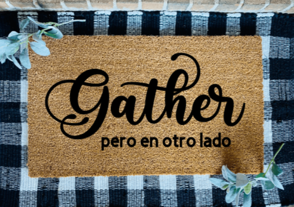 Gather Pero En Otro Lado Tapete