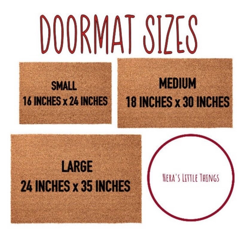 Naughty Nice Toxica Coir Door Mat