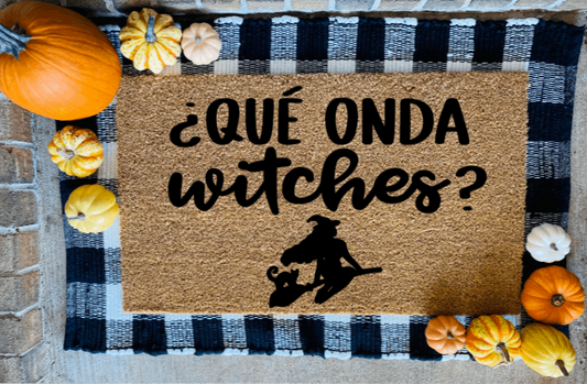 Que Onda Witches Tapete