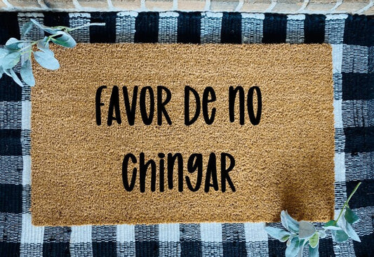 Favor De No Chingar Tapete