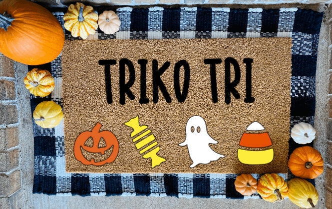 Triko Tri Spanish Halloween Tapete